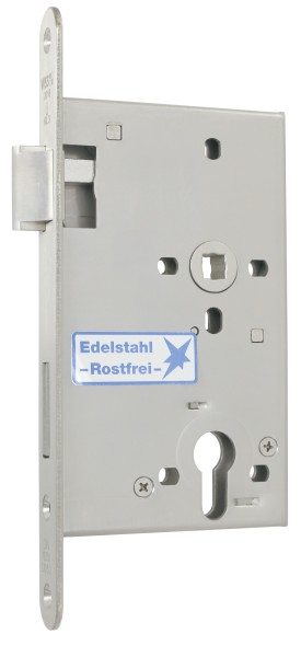 WSS Einsteckschloss für FS-Türen, komplett aus Edelstahl 01.452.