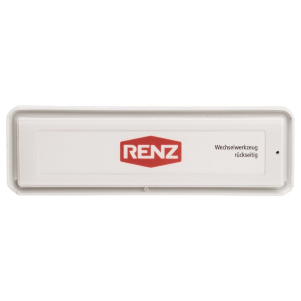 RENZ RSA2 Kunststoff Namensschild (mit Gehäuse) ohne Beleuchtung