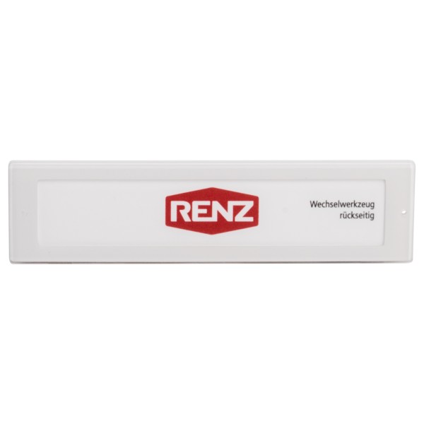 RENZ RSA2 Kunststoff Namensschild beleuchtet