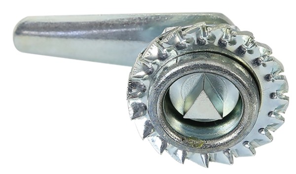 Rotary bolt with 8 mm triangular mandrel